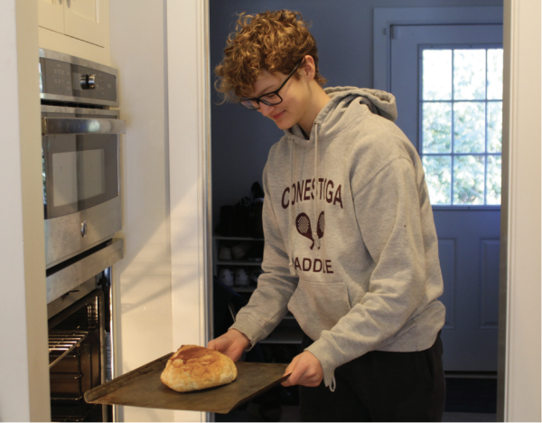 Fresh out the oven: Junior runs bread-baking business